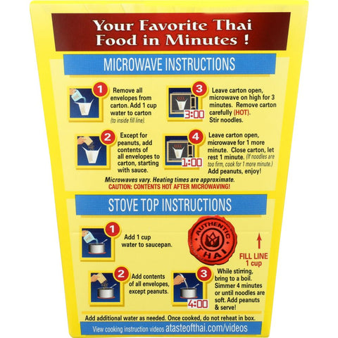A Taste of Thai Pad Thai Noodles - 5.75 oz