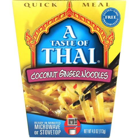 A Taste of Thai Coconut Ginger Noodles - 4 oz| Pantryway