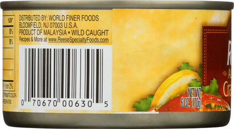 Reese All White Crab Meat - 6 oz.