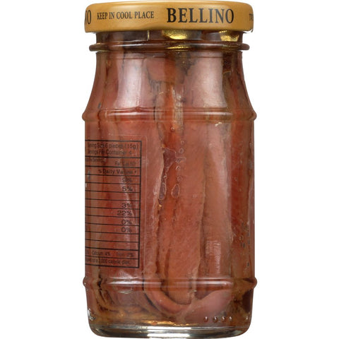 Bellino Fillet of Anchovies in Olive Oil & Salt - 4.25 oz