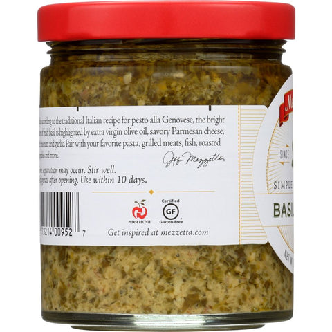 Mezzetta Basil Pesto - 6.25 oz