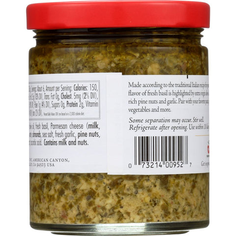 Mezzetta Basil Pesto - 6.25 oz