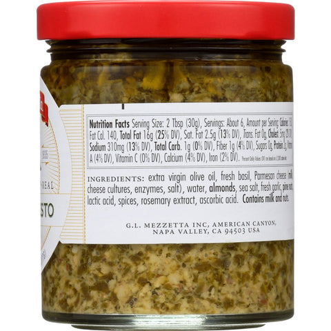 Mezzetta Basil Pesto - 6.25 oz