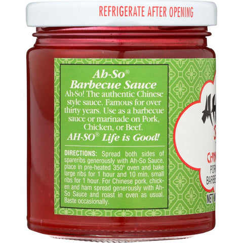 AH-SO Chinese Style BBQ Sauce - 11 oz