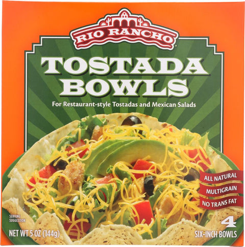 Rio Rancho Tostada Bowls - 4ct/5 oz.