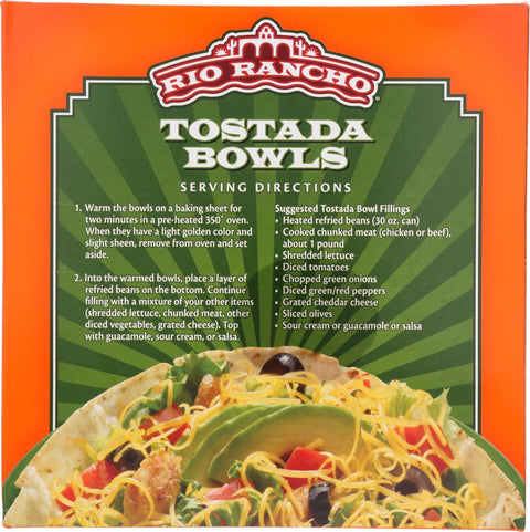 Rio Rancho Tostada Bowls - 4ct/5 oz.