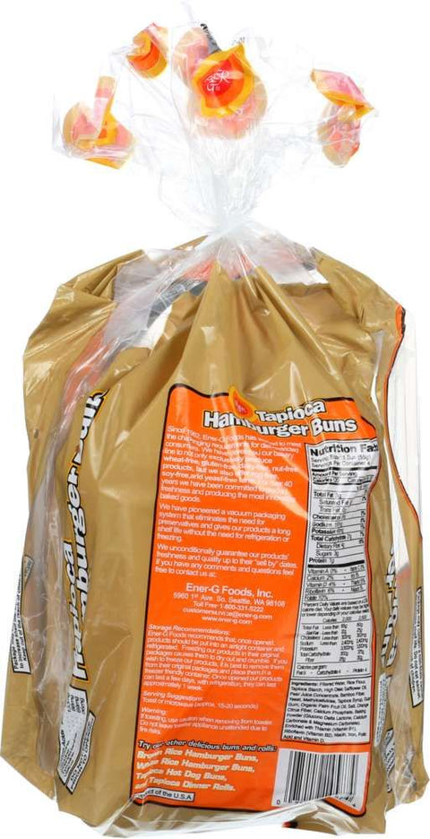Ener-G Foods Tapioca Hamburger Buns - 7.7 oz.