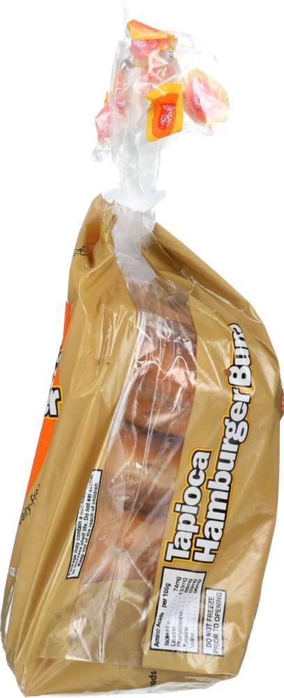 Ener-G Foods Tapioca Hamburger Buns - 7.7 oz.