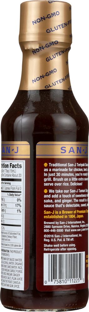 SAN-J Teriyaki Stir-Fry & Marinade - 10 oz.