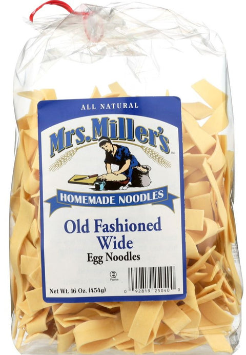 Mrs. Miller's Old Fashioned Wide Egg Noodles - 16 oz | Pantryway