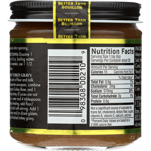Better Than Bouillon Turkey Base - 8 oz