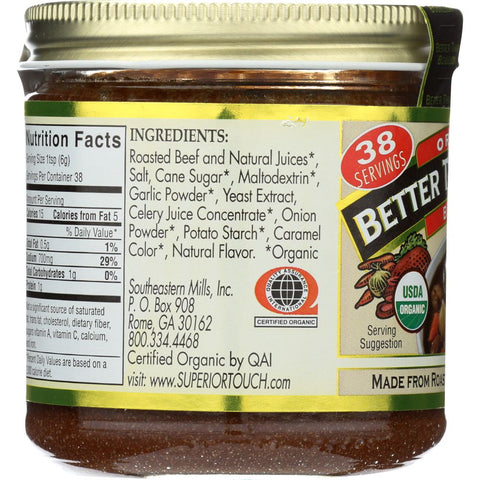 Better Than Bouillon Organic Beef Base - 8 oz