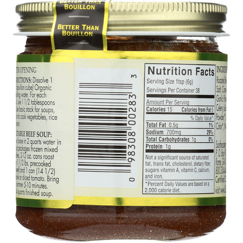Better Than Bouillon Organic Beef Base - 8 oz