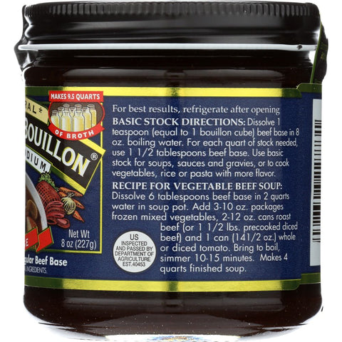 Better Than Bouillon Beef Base Reduce Sodium - 8 oz