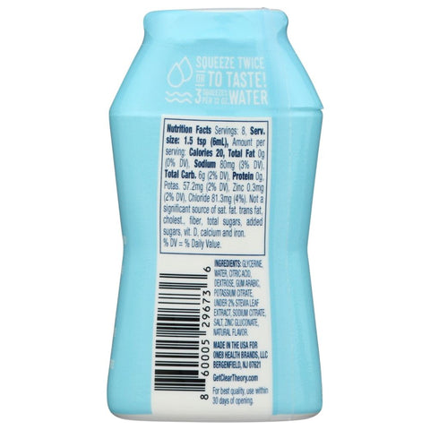 Clear Theory Water Enhance Blue Raspberry - 1.62 fl oz