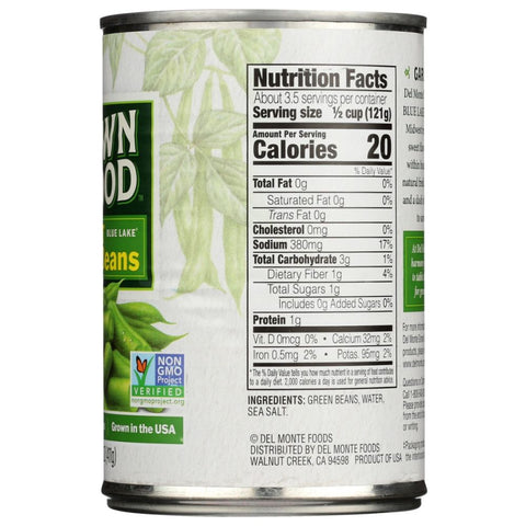 Del Monte Grown Good Cut Green Beans - 14.5 oz
