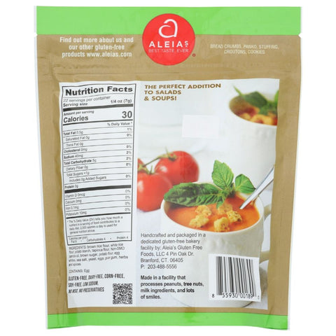 Aleia's Seasoned Croutons - 5.5 oz