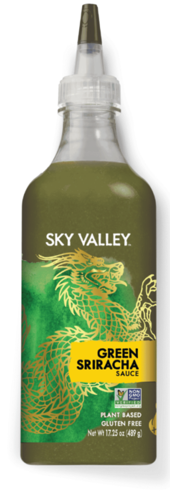 Sky Valley Green Sriracha Sauce - 17.2 oz | Pantryway