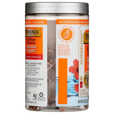 Twining Tea Cold Water Infusions Immune Support - 10 Bg