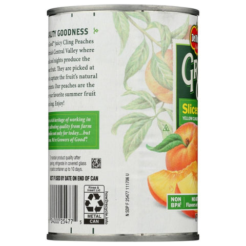 Del Monte Grown Good Sliced Peaches - 15 oz