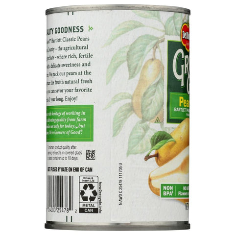 Del Monte Grown Good Pear Halves - 15 oz