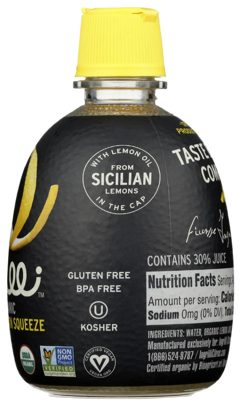 Ingrilli Organic Lemon Squeeze - 4 oz.