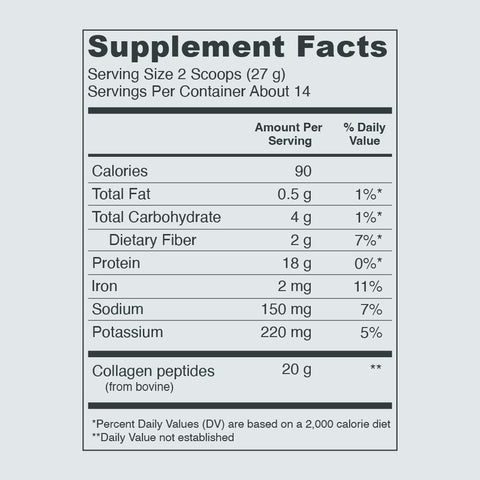 Vital Proteins Collagen Peptides Powder Chocolate - 13.5 oz
