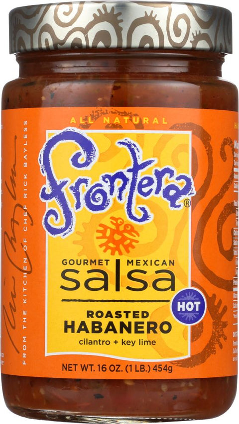 Frontera Roasted Habanero Salsa Hot - 16 oz