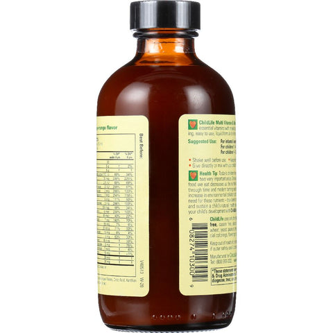 Childlife Essentials Multi Vitamin and Mineral Natural Orange Mango Flavor - 8 oz