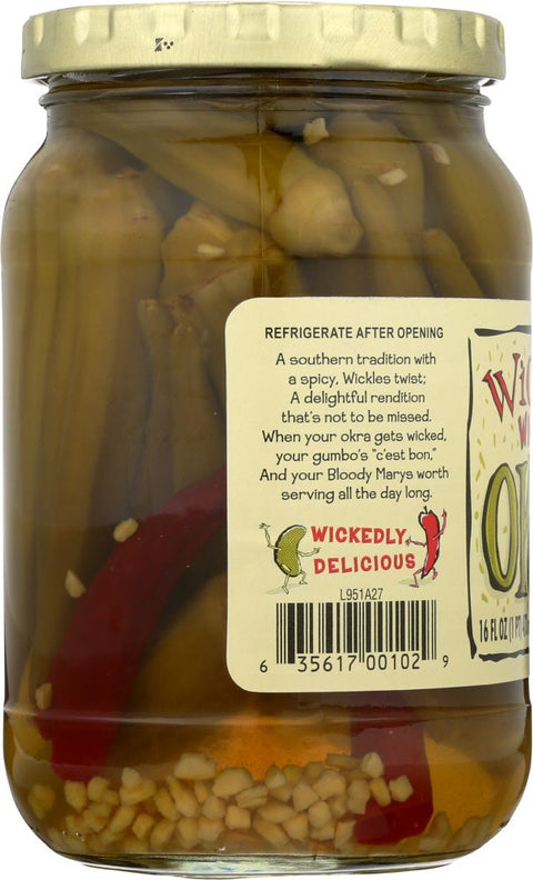 Wickles Wicked Okra - 16 oz