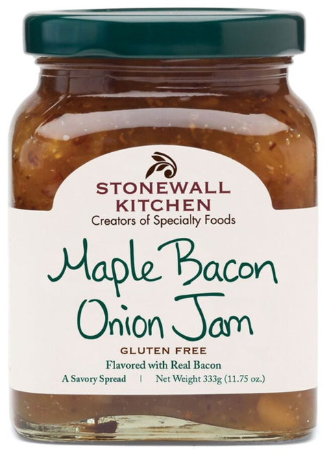 Stonewall Kitchen Maple Bacon Onion Jam - 11.75 oz | stonewall kitchen jam | stonewall jam | maple bacon onion jam | stonewall kitchen where to buy | stonewall kitchen bacon jam | stonewall kitchen maple bacon onion jam | Pantryway