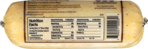 Ancient Harvest Polenta Basil And Garlic - 18 oz