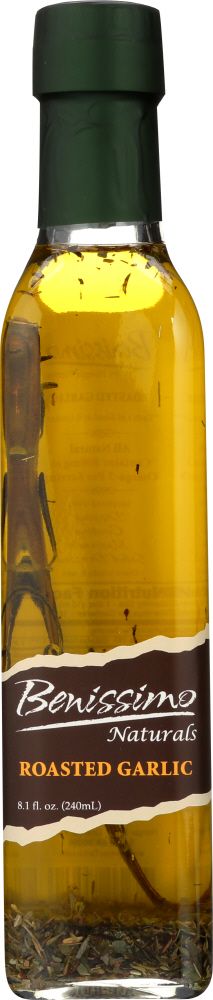 Benissimo Naturals Roasted Garlic Oil - 8.1 oz