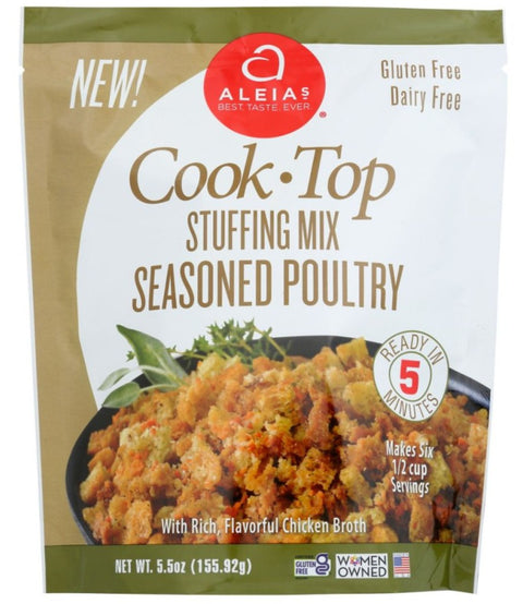 Aleia's Stuffing Mix Seasoned Poultry - 5.5 oz | Pantryway