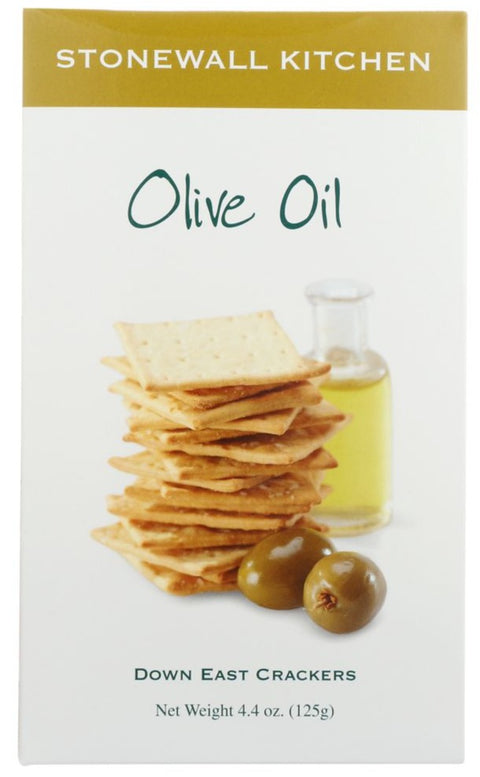 Stonewall Kitchen Olive Oil Down East Crackers - 4.4 oz | stonewall kitchen crackers | stonewall crackers | Stonewall Kitchen | Pantryway