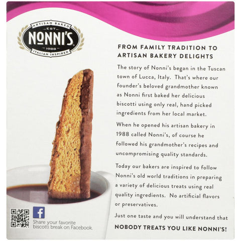 Nonni's Salted Caramel Biscotti - 6.72 oz