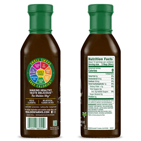 Walden Farms Chocolate Syrup Calorie Free - 12 oz.