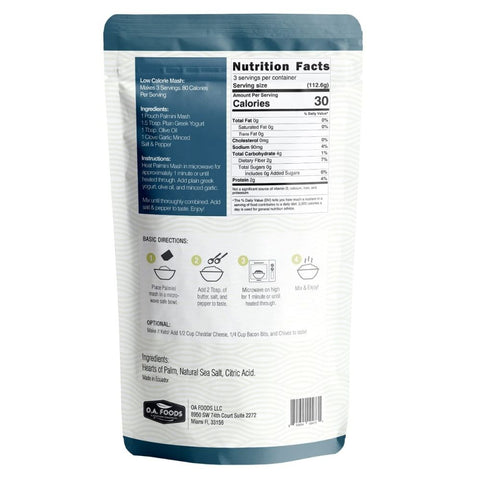 Palmini Mashed Potato Pouch - 12 oz