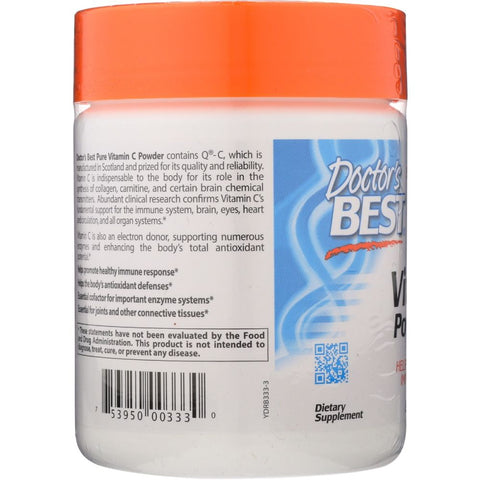 Doctors Best Pure Vitamin C Powder With Q-C - 8.8 oz