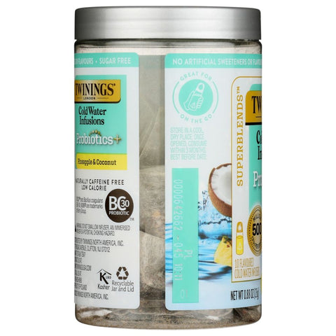 Twining Tea Cold Water Infusions Probiotic - 10 Bgs
