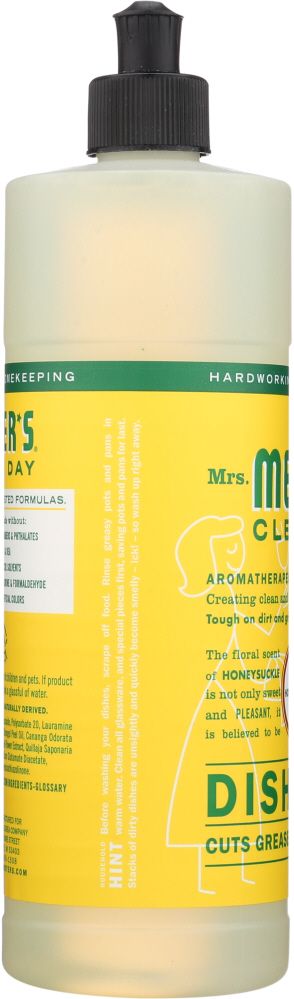 Mrs Meyer's Clean Day Liquid Dish Soap Honeysuckle - 16 oz.