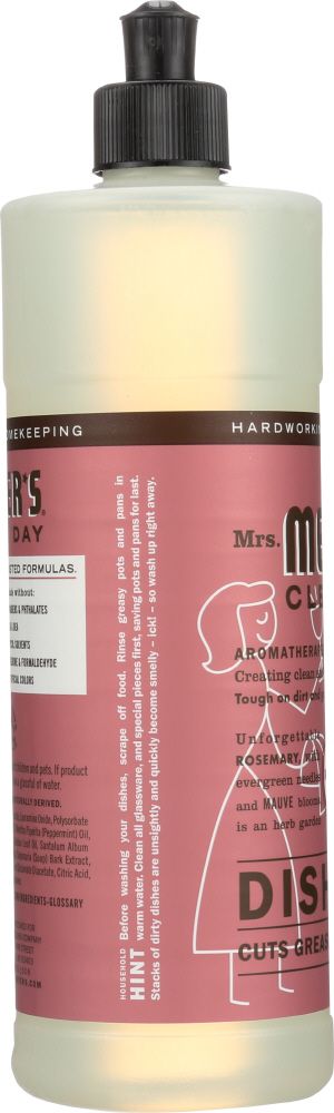Mrs Meyer's Clean Day Liquid Dish Soap Rosemary - 16 oz.