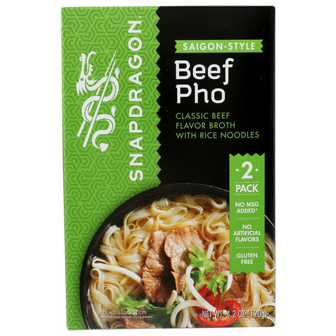 Snapdragon Beef Pho - 4.2 oz | Snapdragon Pho | snapdragon vietnamese pho | snapdragon vietnamese pho bowls | snapdragon pho bowls | vietnamese pho snapdragon | pho Snapdragon | pantryway