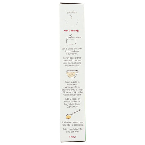 Jovial Organic Gluten Free Mac & Cheese White Cheddar- 6 oz