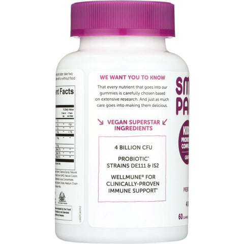 SmartyPants Kids Probiotic Complete Grape - 60 ct