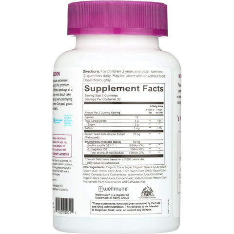SmartyPants Kids Probiotic Complete Grape - 60 ct