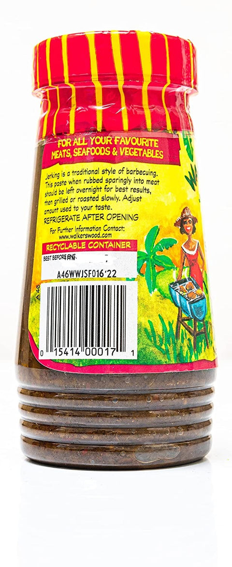 Walkerswood Traditional Jamaican Jerk Seasoning Hot & Spicy - 10 oz