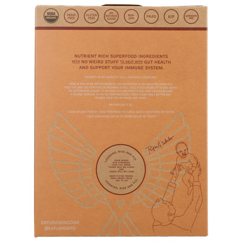 Lovebird Cereal Grain Free Honey O's - 7 oz