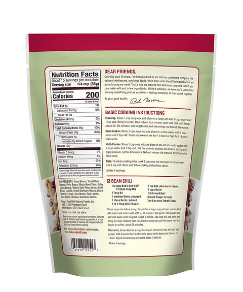 Bob's Red Mill 13 Bean Soup Mix - 29 oz.