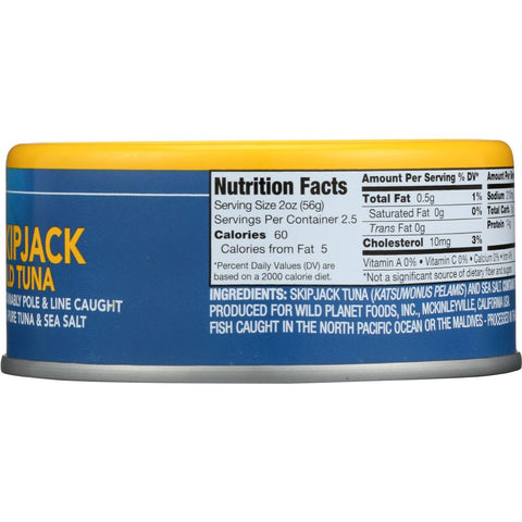 Wild Planet Wild Skipjack Light Tuna - 5 oz